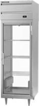 Beverage Air PH1-1BG-PT 1-Section 2-Door Heated Holding Cabinet, 21.5 cu ft, Glass Doors, Stainless Steel Front 1 image