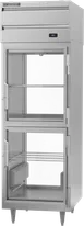 Beverage Air PH1-1BHG-PT 1-Section 4-Half-Height Glass Door Heated Holding Cabinet 21.5 cu. ft., Stainless Steel/Aluminum 1 image