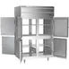 Beverage Air PH2-1HS-PT 2-Section “8” Half Height Solid Door Heated Holding Cabinet, 43.3 cu ft, Stainless Steel 3 image