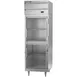 Beverage Air PR1HC-1BHG 26" 1-Section Reach-In Refrigerator w/ 2 Glass Half Doors, Top Mounted, Aluminum Interior, 21 cu. ft. 2 image