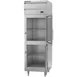 Beverage Air PR1HC-1BHG 26" 1-Section Reach-In Refrigerator w/ 2 Glass Half Doors, Top Mounted, Aluminum Interior, 21 cu. ft. 4 image