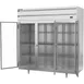 Beverage Air PR3HC-1BG 77.75'' 3-Section Reach-In Refrigerator w/ 3 Glass Full Doors, Top Mounted, 68 cu. ft. 4 image