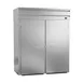 Beverage Air PRT2HC-1AS 68" 2-Section Roll-Thru Refrigerator w/ 4 Solid Doors, Self-Contained, Aluminum Interior, 78.50 cu. ft. 1 image