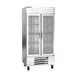 Beverage Air RB35HC-1G 39" 2-Section Reach-In Refrigerator w/ 2 Glass Doors, Bottom Mounted, Aluminum Interior, 35 cu. ft. 1 image