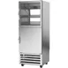 Beverage Air RID18HC-HGS 27" 1-Section Pass-Thru Refrigerator w/ 2 Solid & 2 Glass Half-Doors, Bottom Mounted, 18.38 cu. ft. 1 image