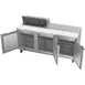 Beverage Air SPE72HC-08 72" Three Section Sandwich/Salad Prep Table w/ 3 Doors, 8 pans, 20 cu. ft. 4 image