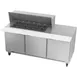 Beverage Air SPE72HC-18M 72" Mega Top Sandwich / Salad Prep Table w/ 3 Doors, 18 Pans, 20 cu. ft. 1 image