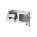 Beverage Air UCFD60AHC-2 60" 1-Door & 2-Drawer Undercounter Freezer, Stainless Steel Exterior, 15.8 cu. ft. 4 image