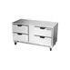 Beverage-Air UCFD60AHC-4 60" 2-Section Undercounter Freezer w/ 4 Drawers, 15.8 cu. ft. 2 image