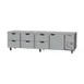 Beverage Air UCRD119AHC-6 119" Four Section Undercounter Refrigerator w/ 6 Drawers & 1 Door 1 image