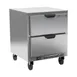 Beverage Air UCRD27AHC-2 27" One Section Undercounter Refrigerator w/ 2 Drawers, 6.1 cu. ft. 1 image