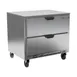 Beverage Air UCRD36AHC-2 36" One Section Undercounter Refrigerator w/ 2 Drawers, 8.5 cu. ft. 1 image
