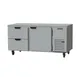 Beverage Air UCRD67AHC-2 67" Two Section Undercounter Refrigerator w/ 2 Drawers & 1 Door 1 image