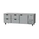 Beverage Air UCRD93AHC-4 93" Three Section Undercounter Refrigerator w/ 4 Drawers & 1 Door 1 image