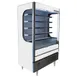 Beverage Air VMHC-18-1-W 52" White Vuemax Open Air Merchandiser, 5 Shelves, Vertical Case, 23.87 cu. ft. 1 image