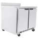 Beverage Air WTF36AHC 36" 2-Section Worktop Freezer w/ 2 Doors, 8.7 cu. ft. 2 image