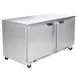 Beverage Air WTF60AHC-FLT 60" 2-Section Worktop Freezer w/ 2 Doors, 14.4 cu. ft. 1 image