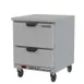 Beverage Air WTFD27AHC-2-FLT 27" 1-Section Worktop Freezer w/ 2 Drawers, 6.13 cu. ft. 1 image