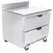 Beverage Air WTFD36AHC-2 36" 1-Section Worktop Freezer w/ 2 Drawers, 8.7 cu. ft. 2 image