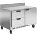 Beverage Air WTFD48AHC-2-FIP 48" 2-Section Worktop Freezer w/ 2 Drawers & 1 Door, 11.4 cu. ft. 1 image