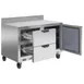Beverage Air WTFD48AHC-2-FIP 48" 2-Section Worktop Freezer w/ 2 Drawers & 1 Door, 11.4 cu. ft. 2 image