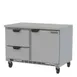 Beverage Air WTFD48AHC-2-FLT 48" 2-Section Worktop Freezer w/ 2 Drawers & 1 Door, 11.4 cu. ft. 1 image