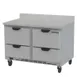 Beverage Air WTFD48AHC-4-FIP 48" 2-Section Worktop Freezer w/ 4 Drawers, 11.4 cu. ft. 1 image