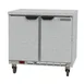 Beverage Air WTR36AHC-FLT 36" 2-Section Worktop Refrigerator w/ 2 Doors, 8.5 cu. ft. 1 image