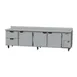 Beverage Air WTRD119AHC-2 119" 4-Section Worktop Refrigerator w/ 2 Drawers & 3 Doors, 40 cu. ft. 1 image