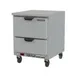 Beverage Air WTRD27AHC-2-FLT 27" 1-Section Worktop Refrigerator w/ 2 Drawers, 6.13 cu. ft. 1 image