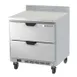 Beverage Air WTRD32AHC-2 32" 1-Section Worktop Refrigerator w/ 2 Drawers, 7.2 cu. ft. 1 image