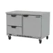 Beverage Air WTRD48AHC-2-FLT 48" 2-Section Worktop Refrigerator w/ 2 Drawers & 1 Door, 11.8 cu. ft. 1 image