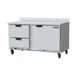 Beverage Air WTRD60AHC-2 60" 2-Section Worktop Refrigerator w/ 2 Drawers & 1 Door, 14.75 cu. ft. 1 image