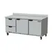 Beverage Air WTRD72AHC-2 72" 3-Section Worktop Refrigerator w/ 2 Drawers & 2 Doors, 18 cu. ft. 1 image