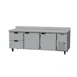 Beverage Air WTRD93AHC-2 93" 3-Section Worktop Refrigerator w/ 2 Drawers & 2 Doors, 30 cu. ft. 1 image