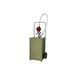 BKI OC-90 Stainless Steel 150-Lb Oil Caddy w/ 54" Long High-Temp Hose, Birectional Vane Pump 1 image