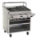 Bakers Pride F-48RS 48" Floor Model Gas Radiant Charbroiler w/ Cabinet Base, 150.000 BTU 1 image
