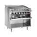 Bakers Pride F-60RS 60" Floor Model Gas Radiant Charbroiler w/ Cabinet Base, 195.000 BTU 1 image