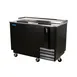 BK Resources BC-3-95 Horizontal Deep Well Bottle Cooler, 95" Wide - 3 Doors / Black Vinyl 1 image