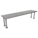 BK Resources BK-OSS-1872BN Single Overshelf, Table Mount, 72"W X 18"D 1 image