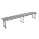 BK Resources BK-OSS-1884BN Single Overshelf, Table Mount, 84"W X 18"D 1 image