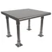 BK Resources BK-OSS-2424BN Single Overshelf, Table Mount, 24"W X 24"D 1 image