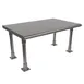 BK Resources BK-OSS-2436BN Single Overshelf, Table Mount, 36"W X 24"D 1 image