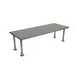 BK Resources BK-OSS-2460BN Single Overshelf, Table Mount, 60"W X 24"D 1 image