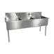 BK Resources BK8BS-3-24-12 75" Three Compartment Sink, 24"W x 24"L Bowl Without Drainboard 1 image