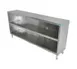 BK Resources BKDC-1548 Open Front Dish Cabinet with Fixed Shelf, 18 Gauge S.Steel Body / 48"x15" 1 image