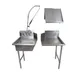 BK Resources BKDTK6-26-L-G-SS Dishtable Package w/ Pre-Rinse Unit&Basket, Soiled&Clean Dishtables 1 image