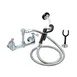 BK Resources BKF-8SMUS-G Optiflow™ Utility Spray Faucet, Splash-Mounted, 8" Oc 1 image
