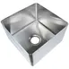 BK Resources BKFB-1818-14-16 Weld-In Sink, One Compartment 1 image