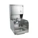 BK Resources BKHS-W-SS-SS-TD-P-G 9" Wall Mounted Hand Sink with Faucet, Soap & Towel Dispenser 1 image